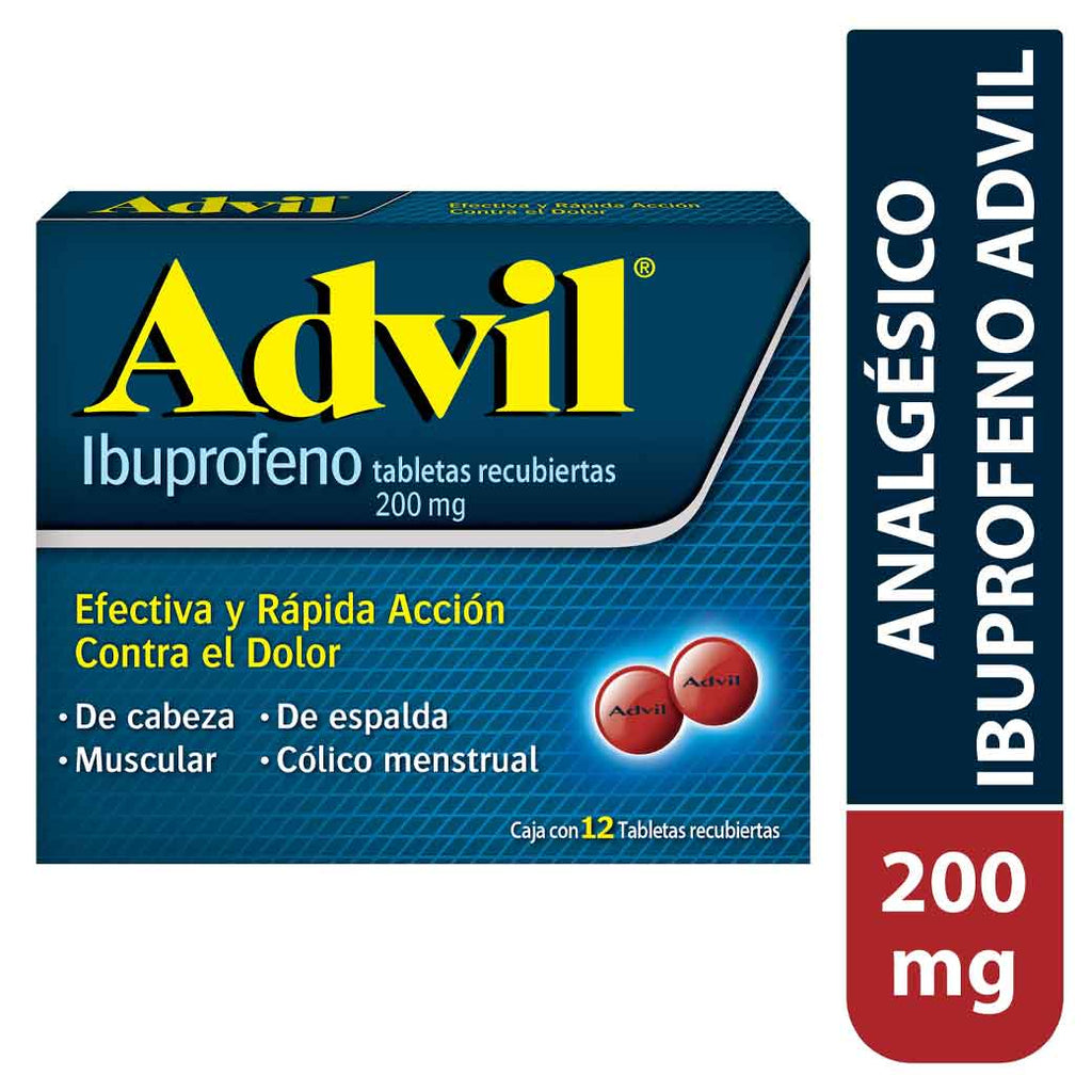 ADVIL Ibuprofeno 12Tab