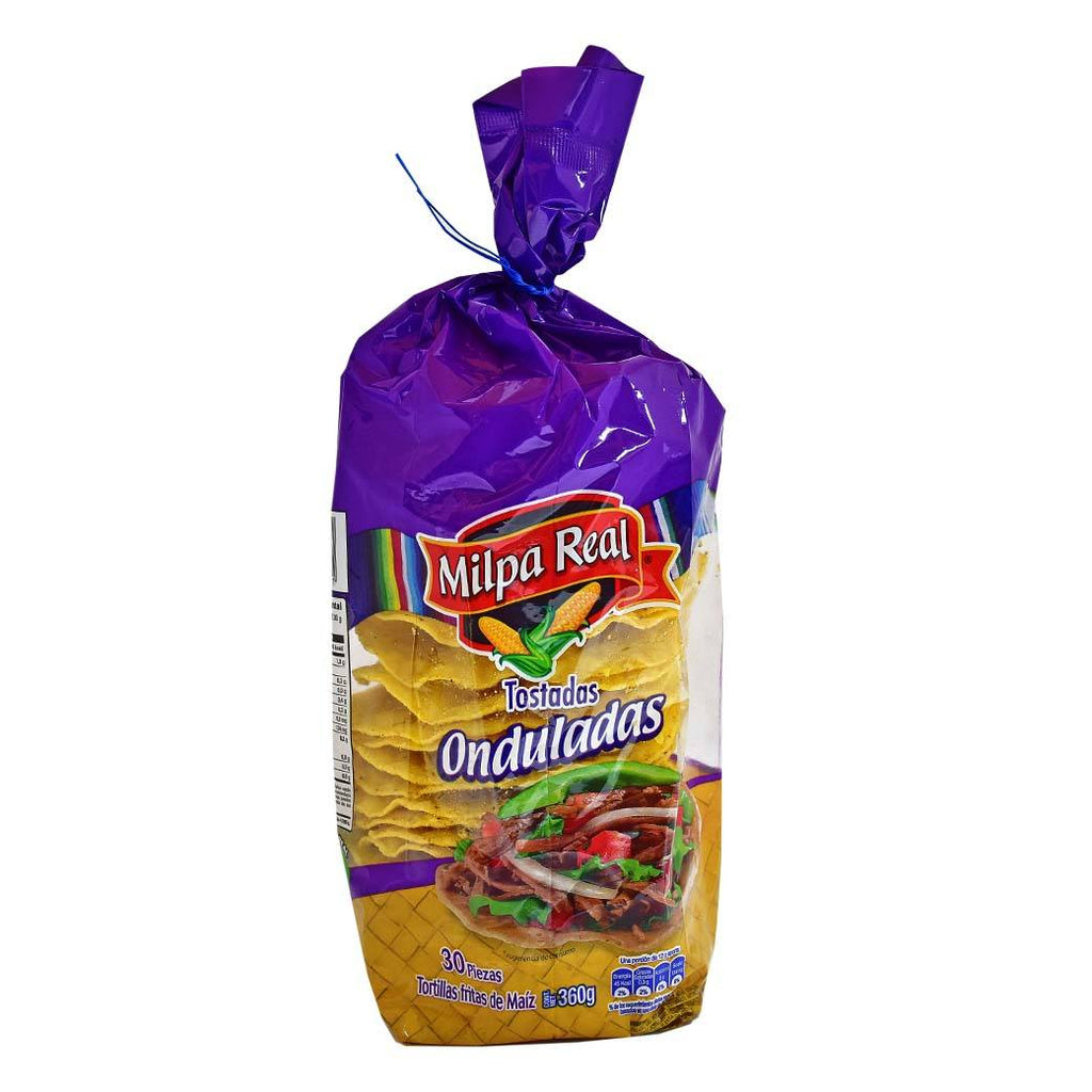 MILPA REAL Tostadas Onduladas 360g