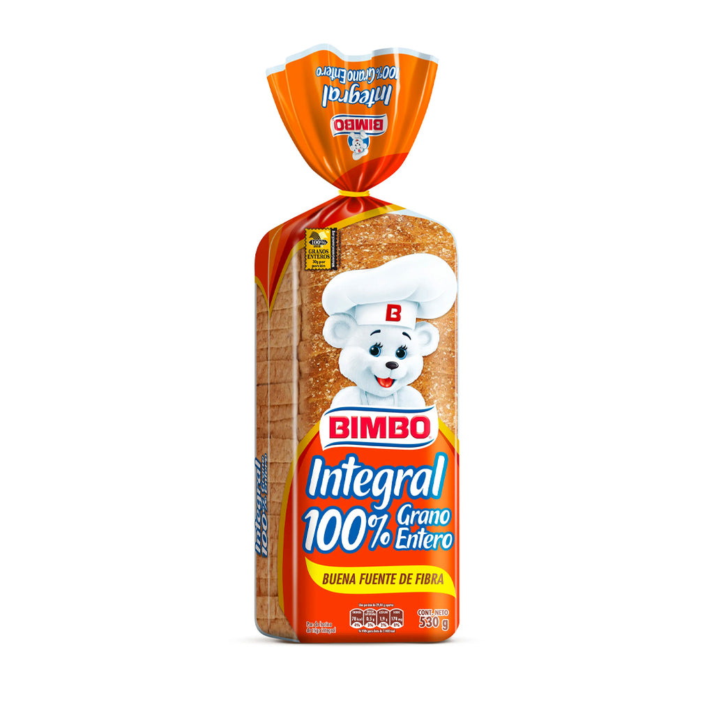 BIMBO Pan Integral 100%Gr 530g