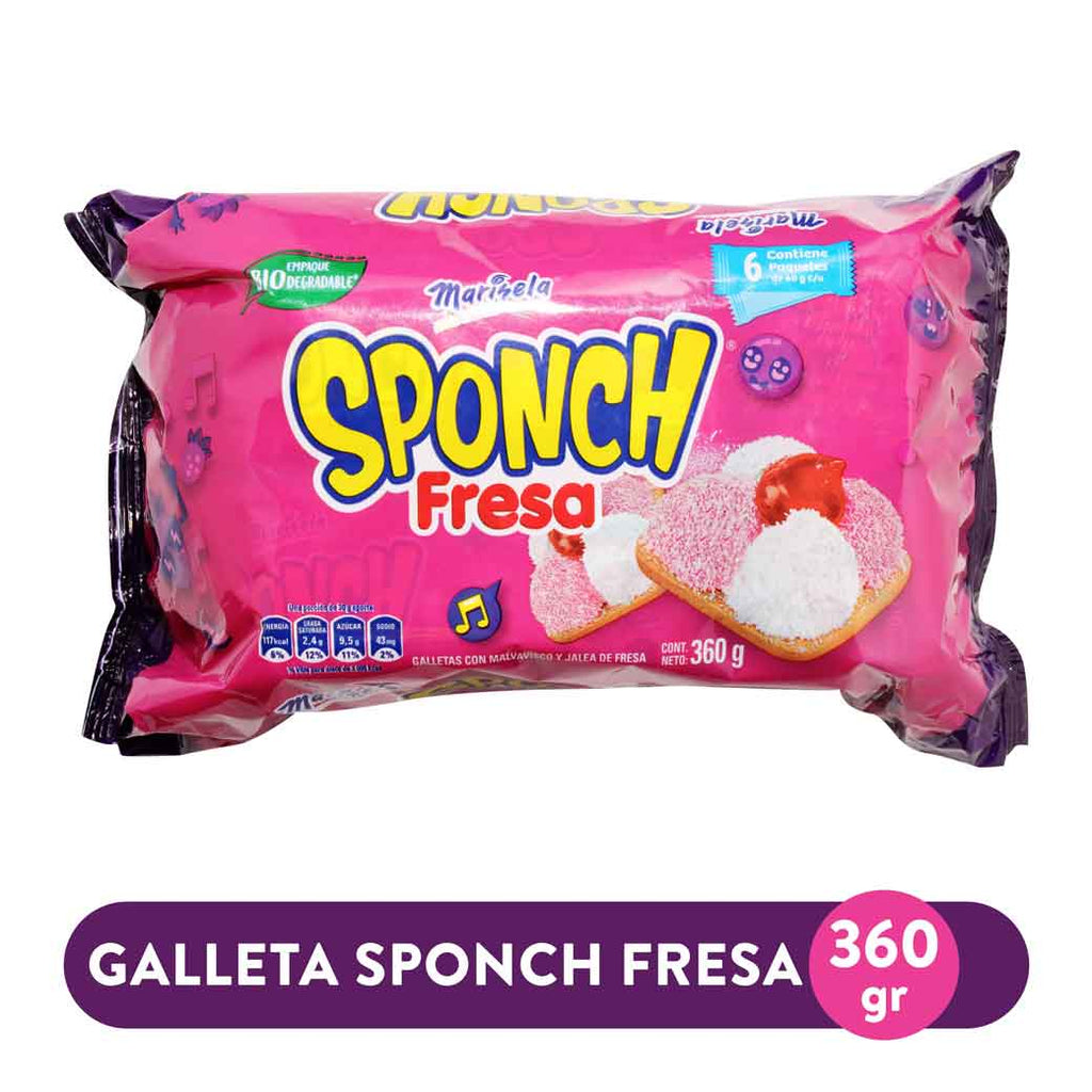 MARISELA Sponch Fresa 6p 360g