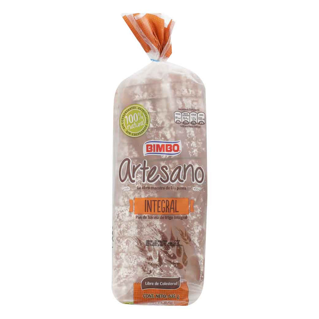 BIMBO Pan Artesano Interga535g
