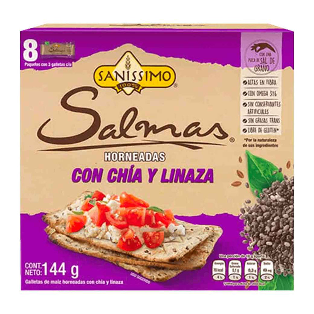 SANISSIMO GalletChia&Linaz144g