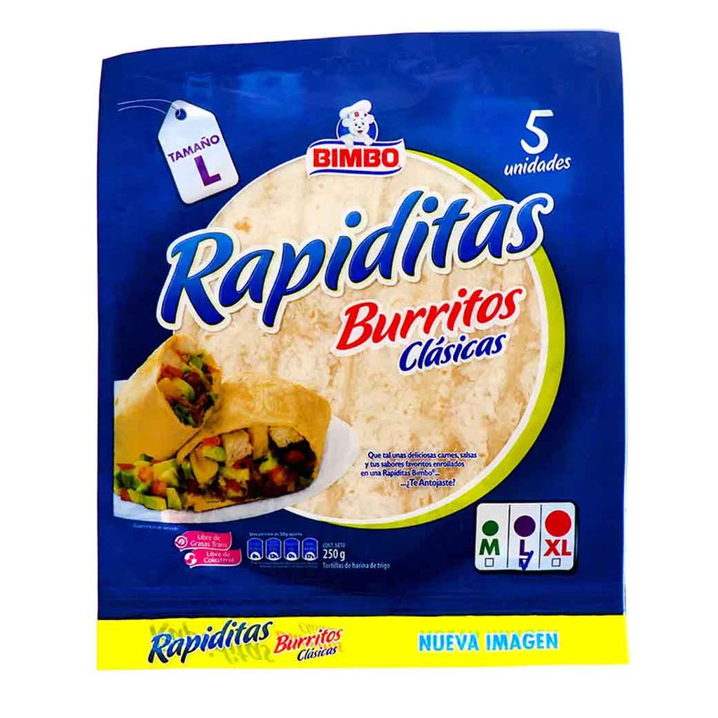 BIMBO Super Tortilla Trigo250g