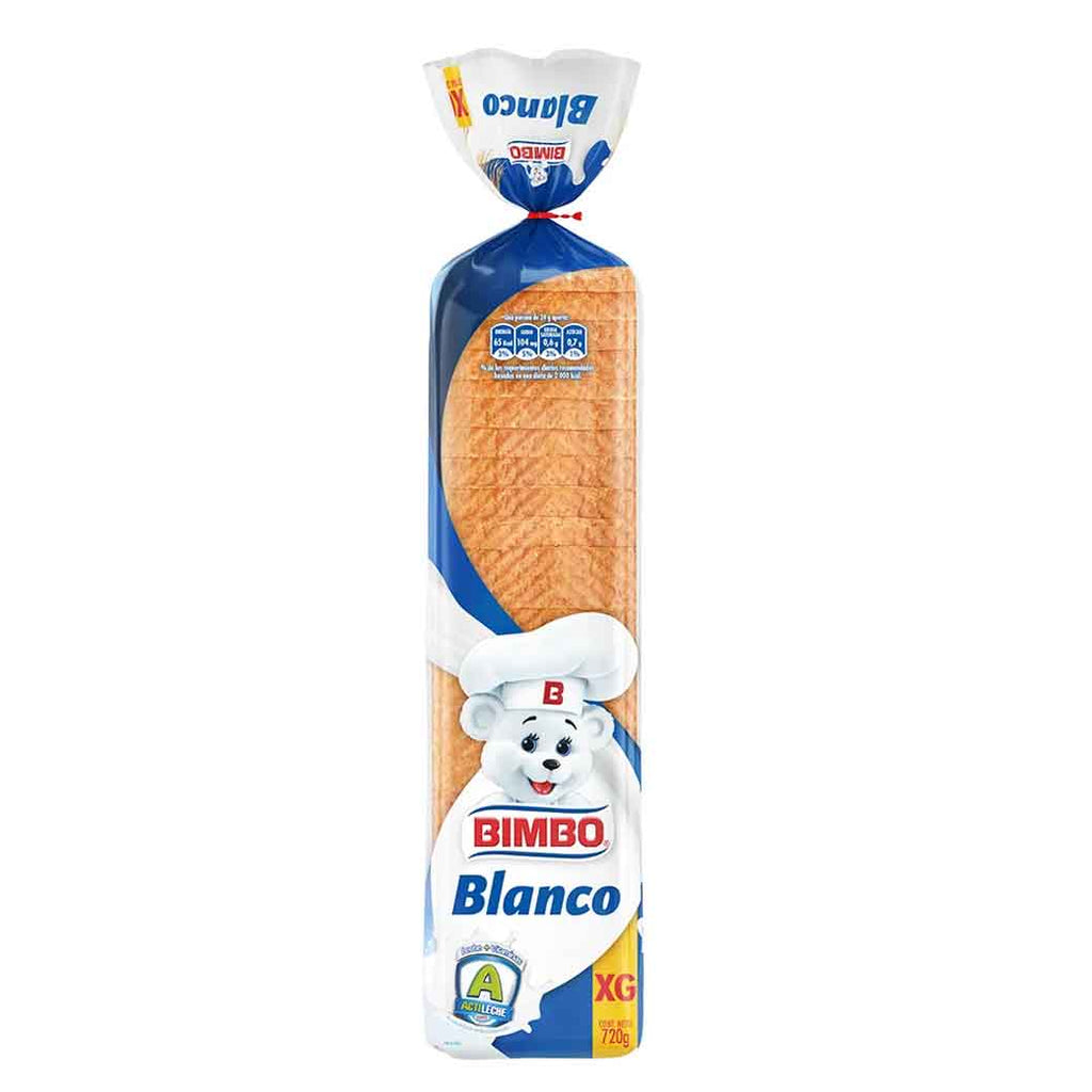 BIMBO Pan Blanco Familiar 720g