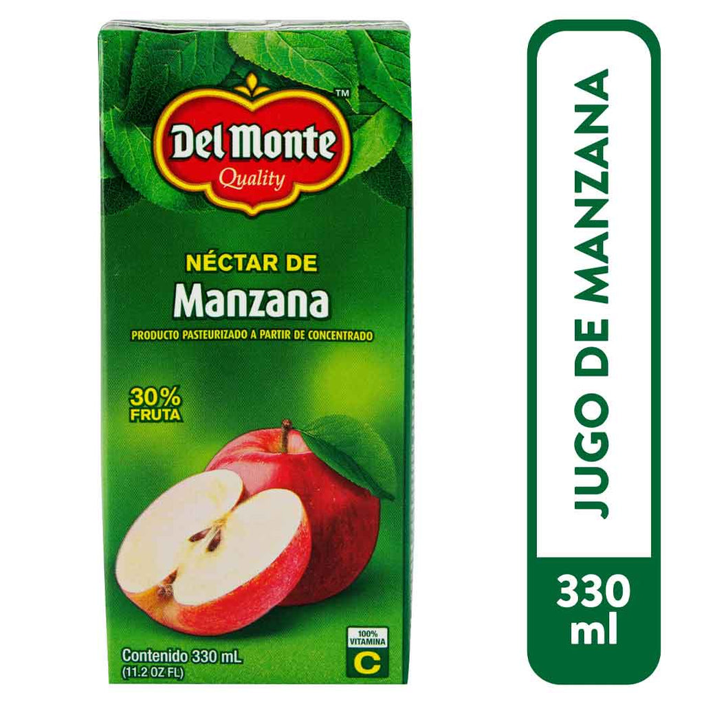 DEL MONTE Nectar Manzana 330ml