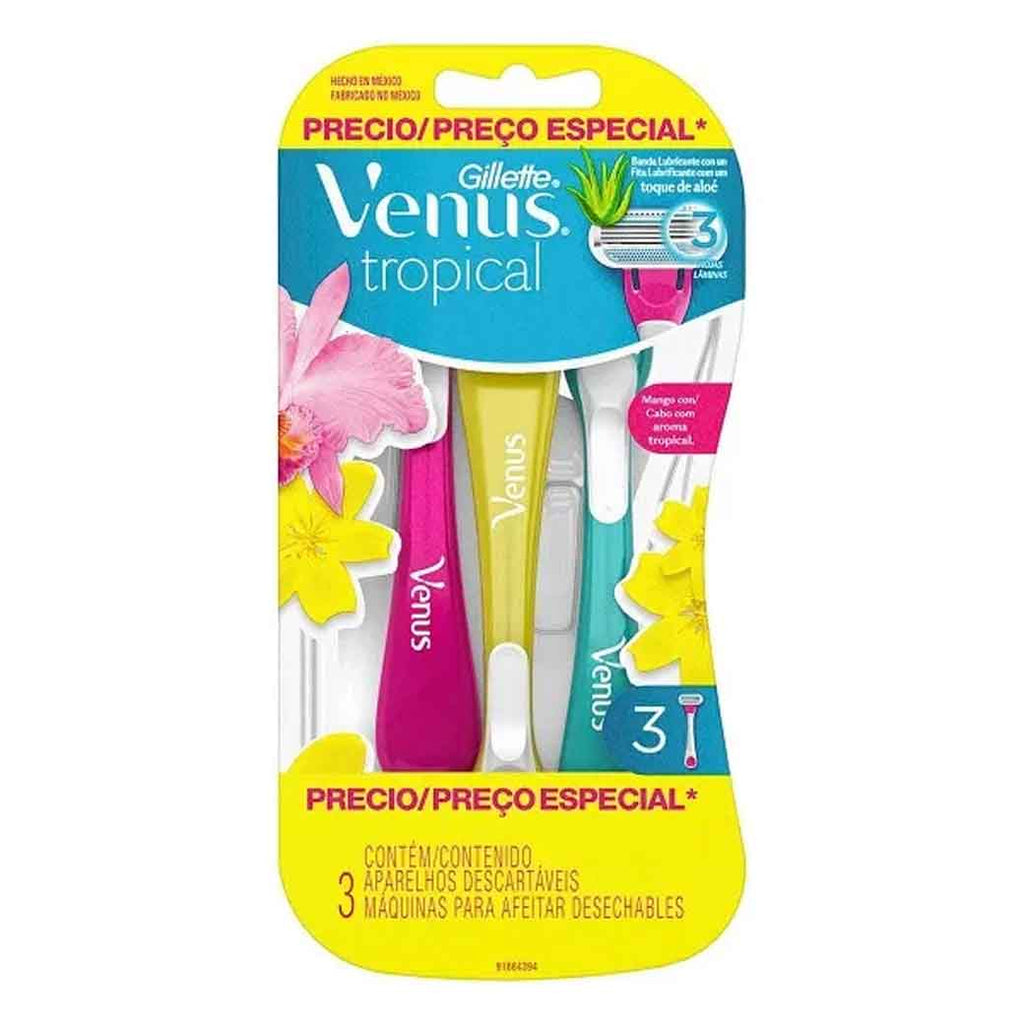 VENUS Rasuradora Tropical 3UN