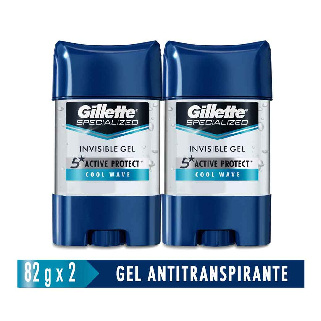 GILLETE Deo Clear Cool Wav pk2