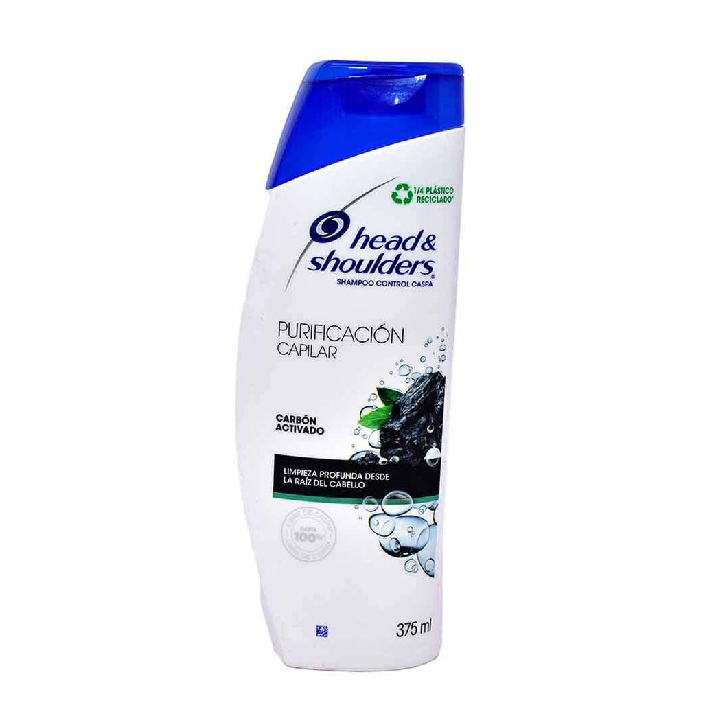 HEAD&SH Shamp Carbon Activado 375ml