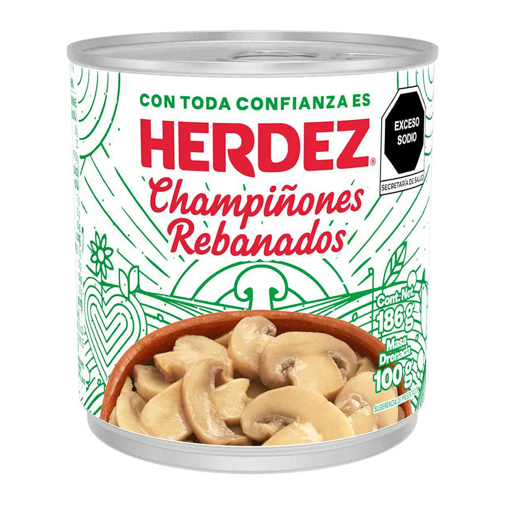 HERDEZ ChampinonesRebanads186g