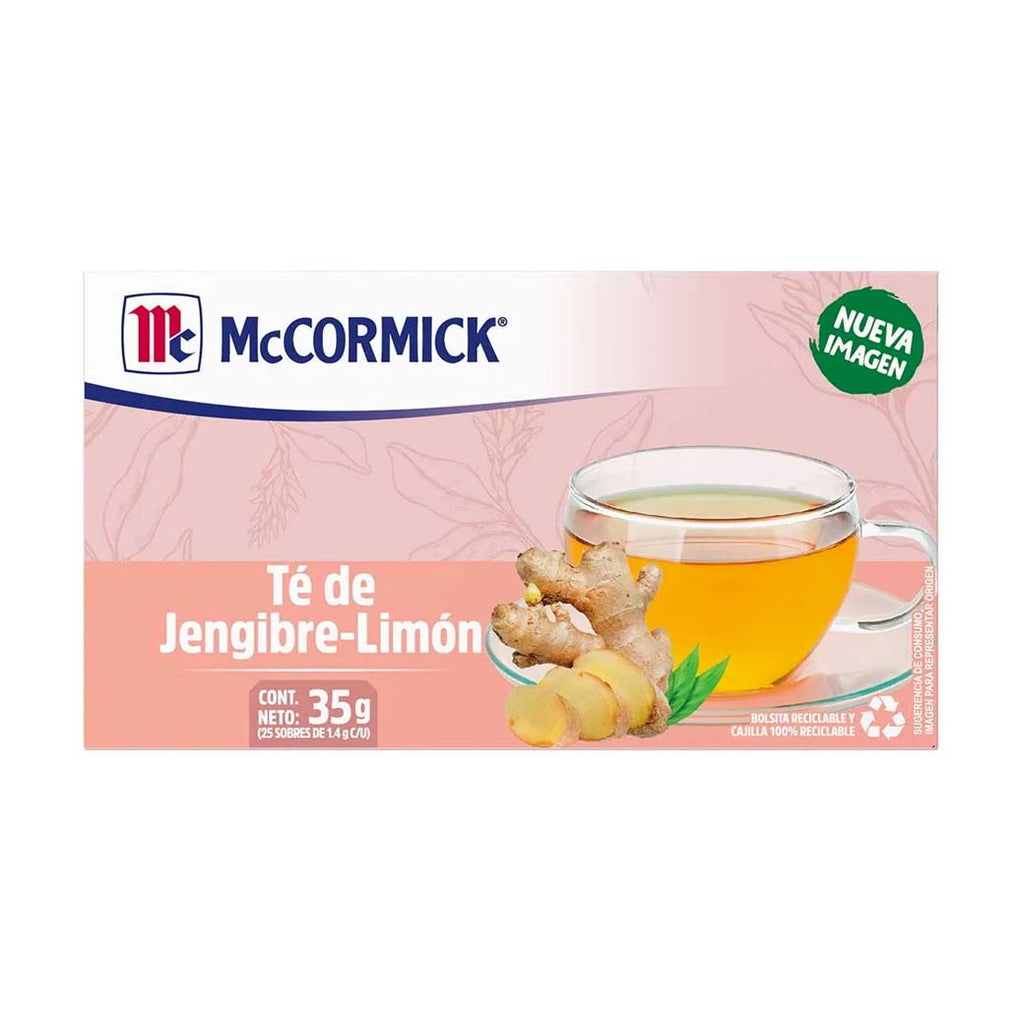 MCCORMICK TÉ JENGIBRE-LIMÓN 24X25