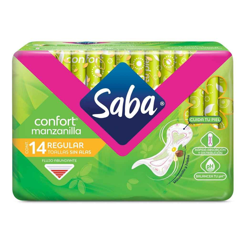SABA Toalla S/Alas Regular 14u