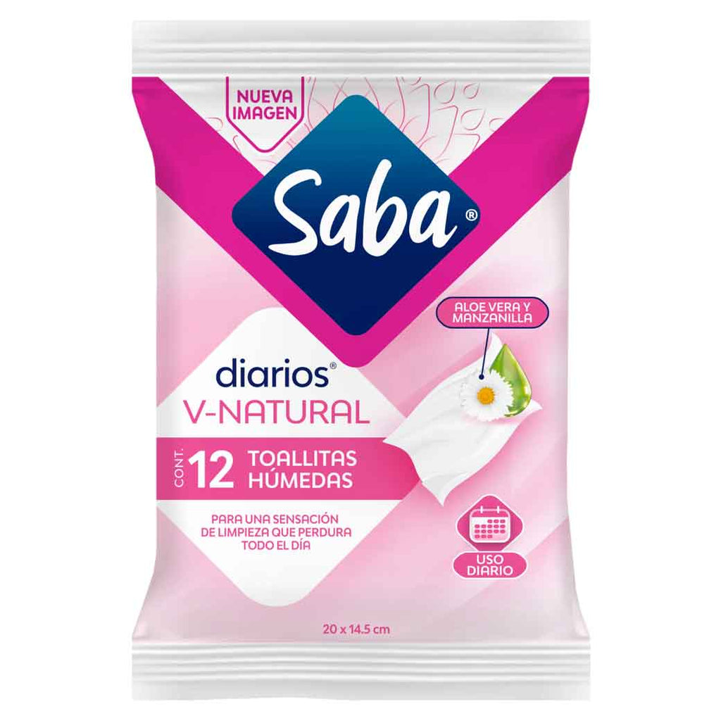 SABA Toallitas humedas 12 Und