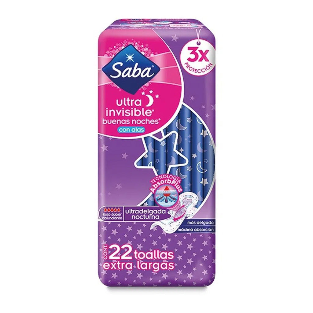 SABA Toalla BN UltraInv C/Alas 22UN