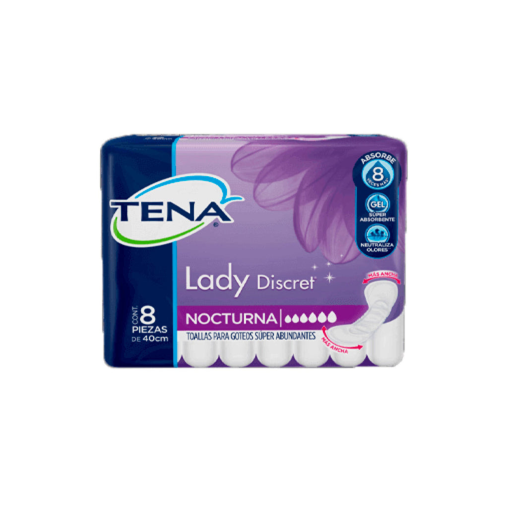 TENA Lady Toalla Normal 8 Und