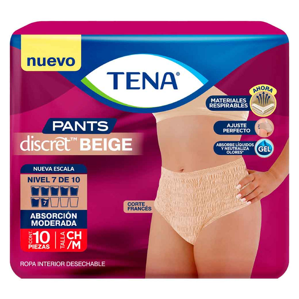 TENA Ropa Interior S/M 10und