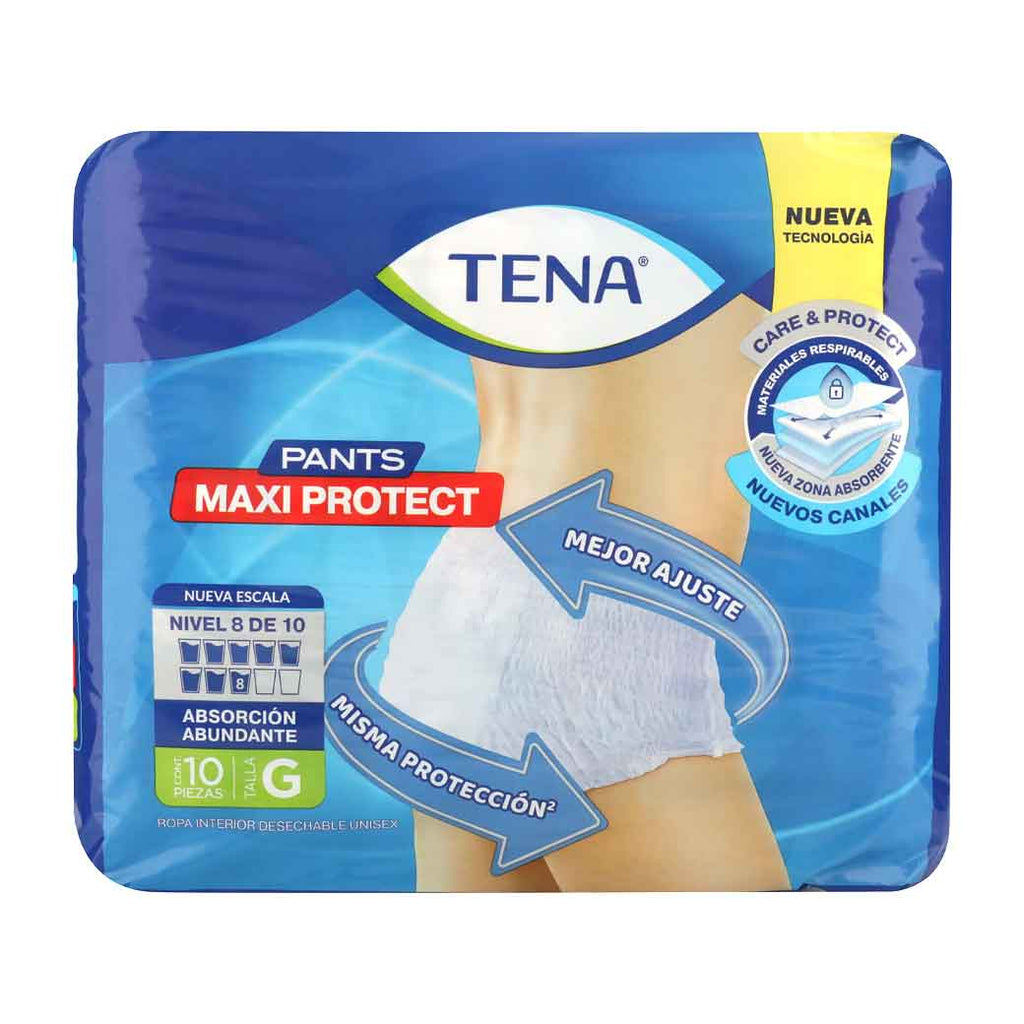 TENA Pants MaxiP P/Adulto G 10