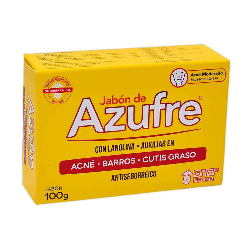 GRISI JABON AZUFRE 100 GRM