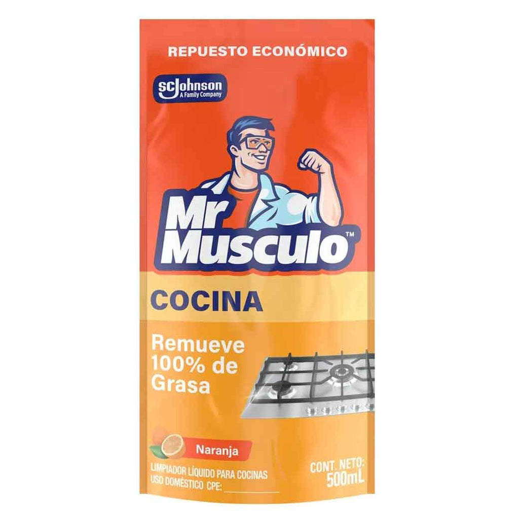 MR MUSCULO Antigrasa limpiador liquido 500ml