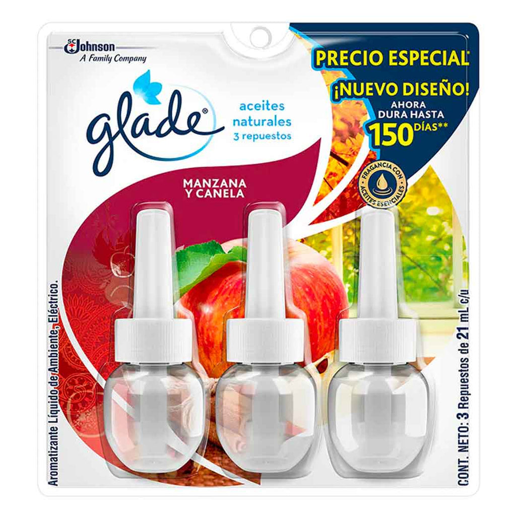 GLADE Manza/Canela 21ml 3pk