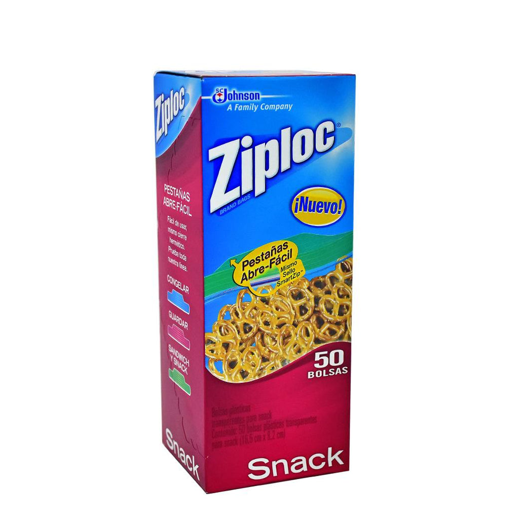 ZIPLOCK Snack 50 Unid