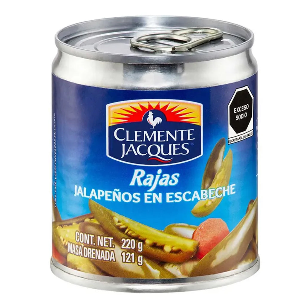 CLEMENTE Rajas De Jalapeno220g
