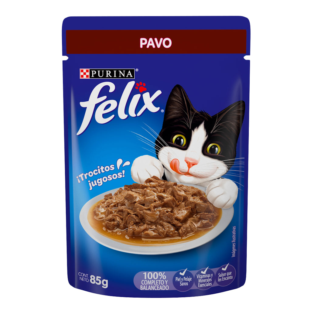 PURINA Felix Pavo y Menudo85g