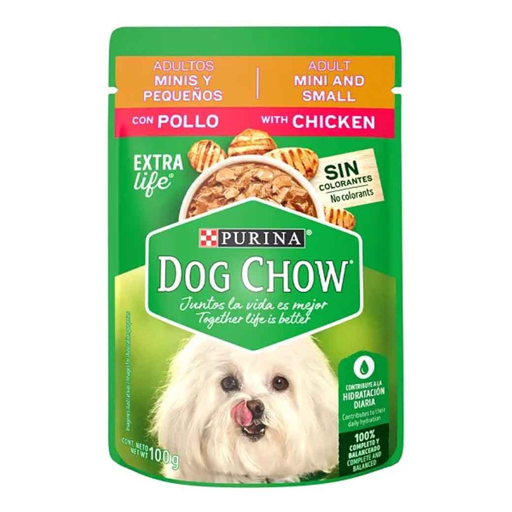 PURINA Dog Chow Fest de Pollo 100g