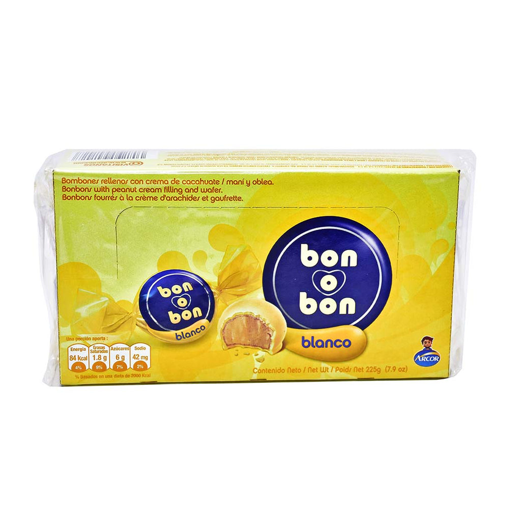 ARCOR BonOBon Display Blanco 15X15g