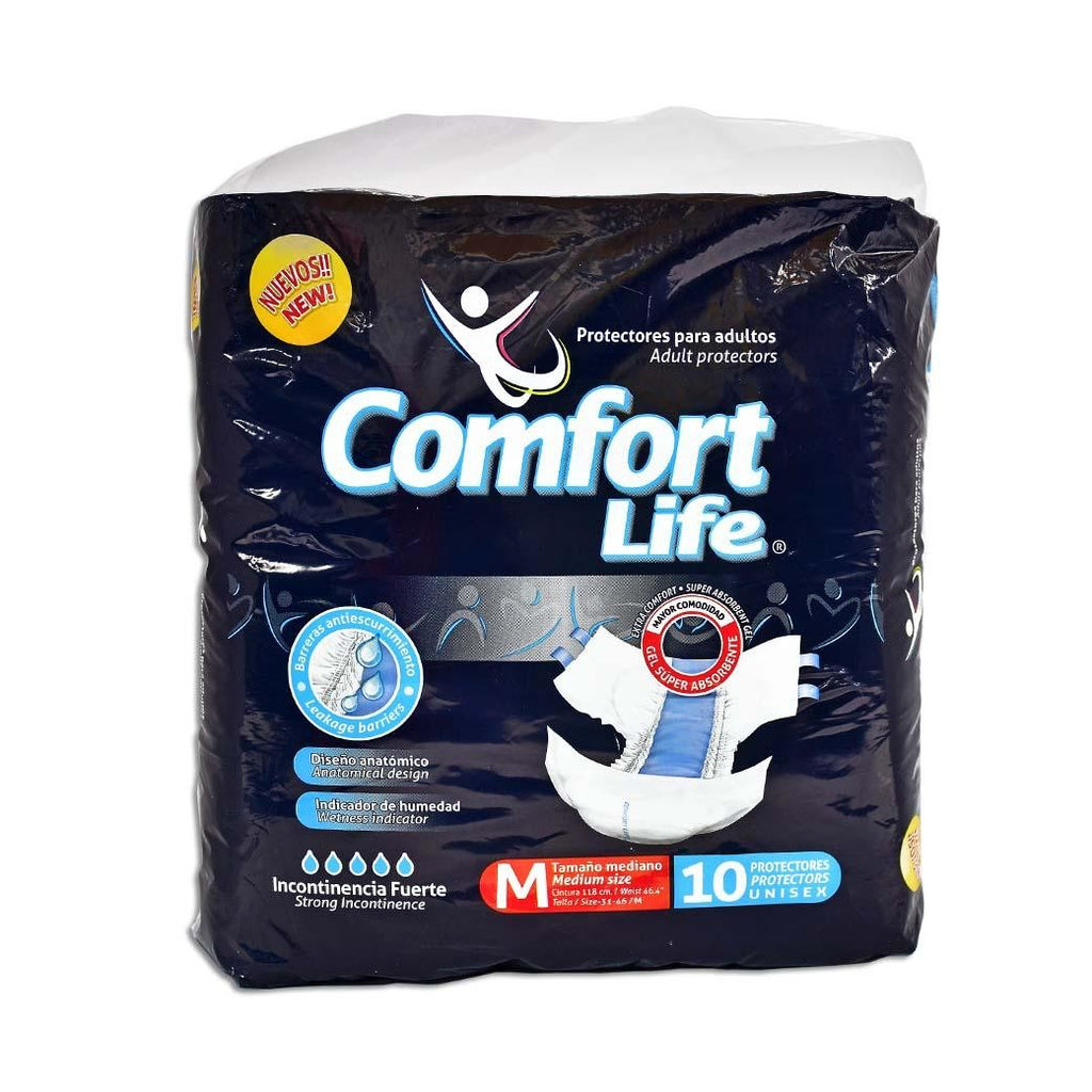 COMFORT LIFE Adultos M- 10Pk