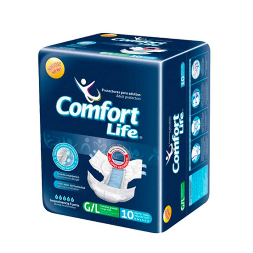 COMFORT LIFE Adultos G/L- 10Pk