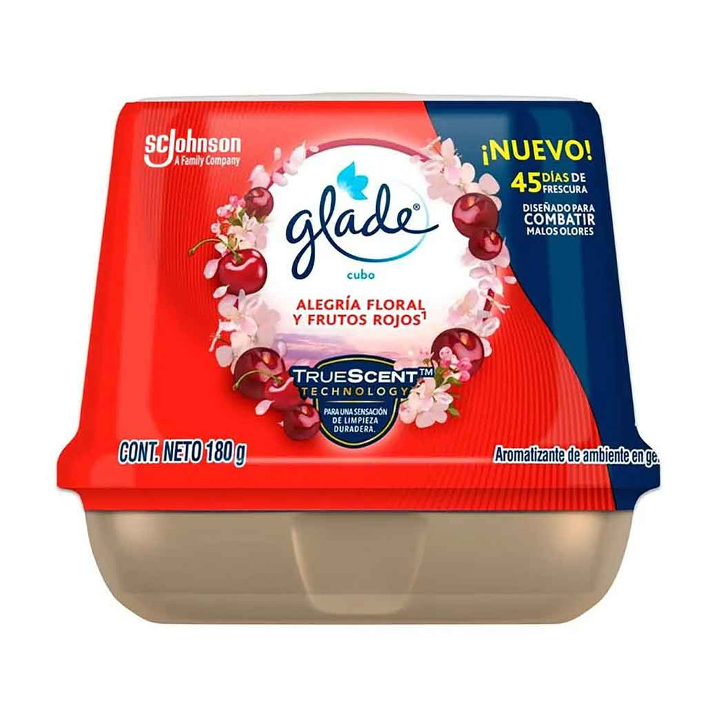Glade Cubo Frutos Rojos 180g