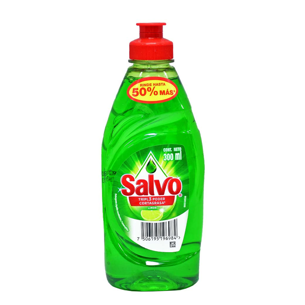 Salvo Lavaplat Liq Limon 300ml