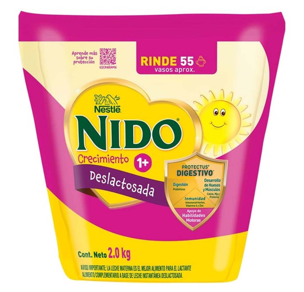 NIDO 1+ Deslactosada Bolsa 2 k