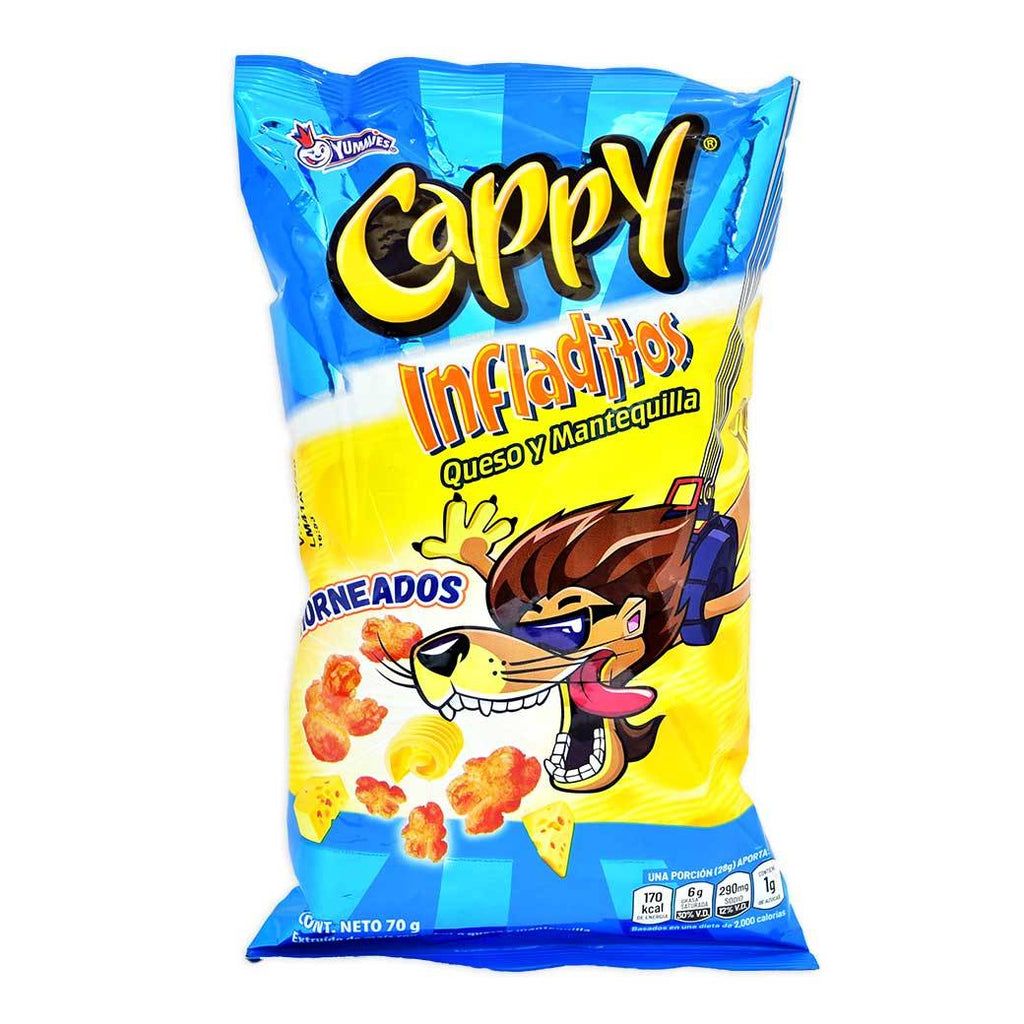 CAPPY Infladitos Queso Mant 70g