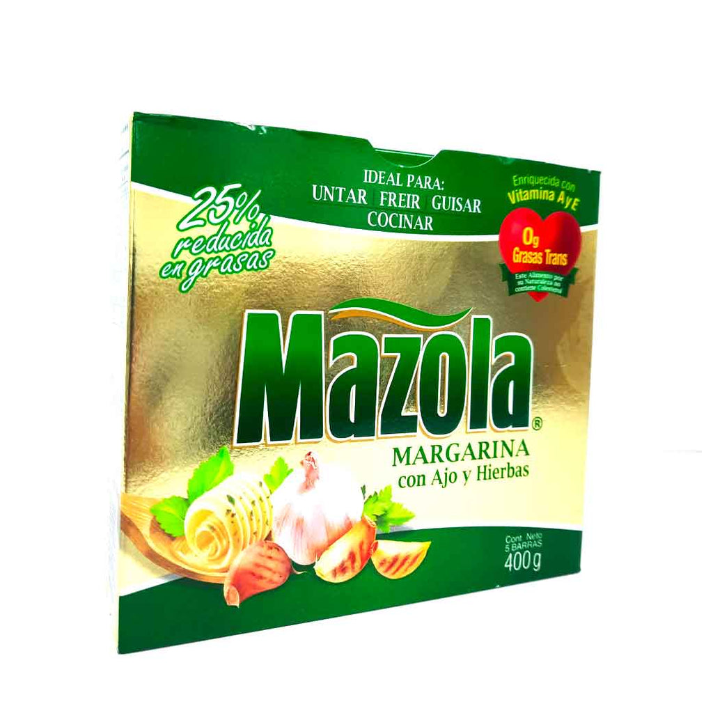 MAZOLA Margarina AjoHierva400g