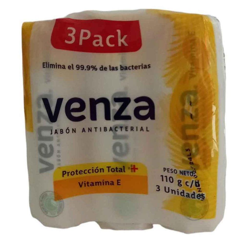 VENZA Jabón Vitamina E 3PK