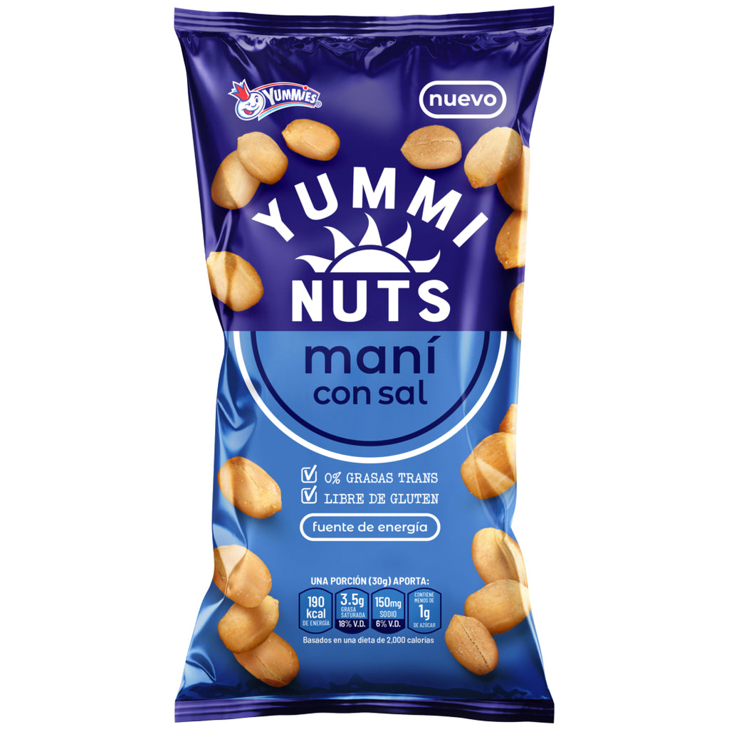 YUMMIES Nuts Mani con sal 200gr