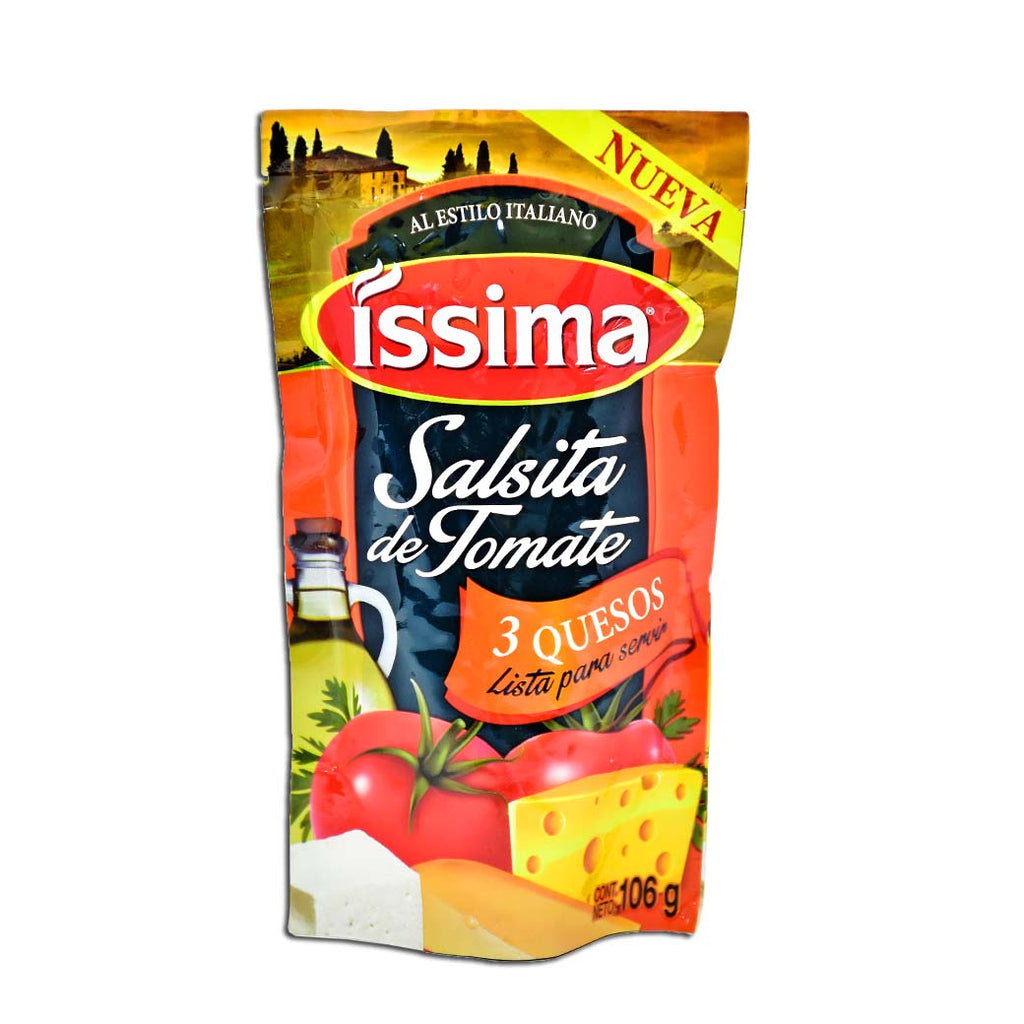 ISSIMA Salsa de tomate Tres Quesos 106g