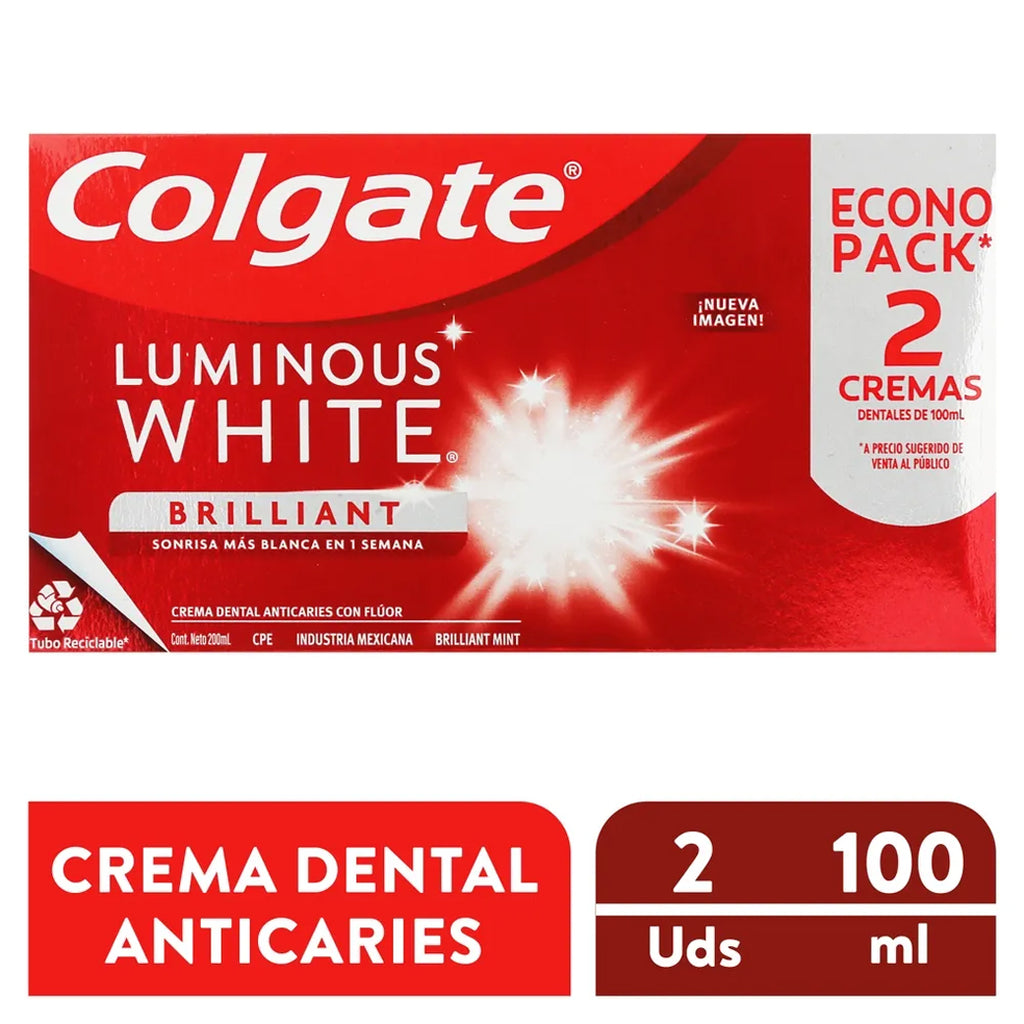 COLGATE Crema LuminousWhite170ML