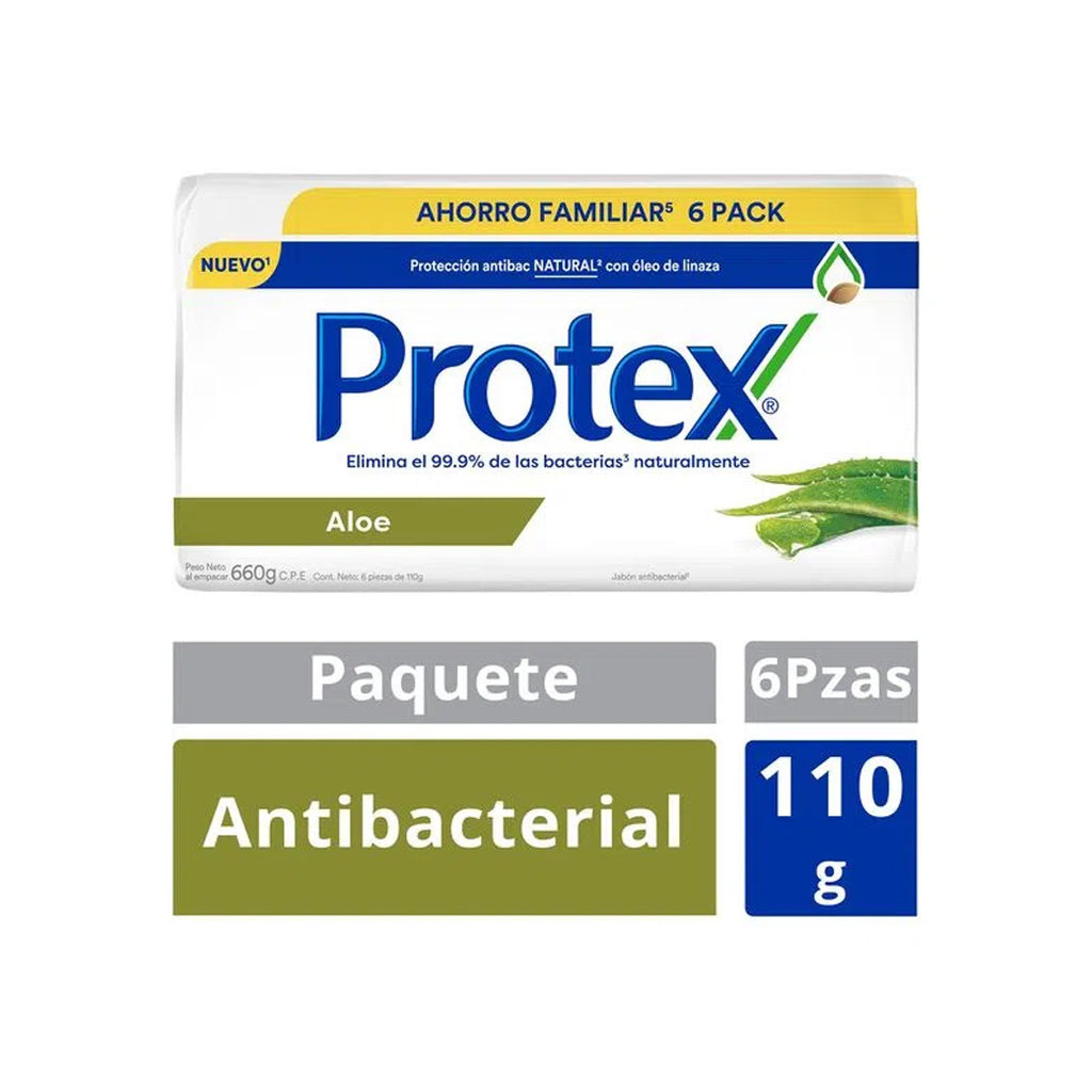 PROTEX Jabón Aloe 6PK