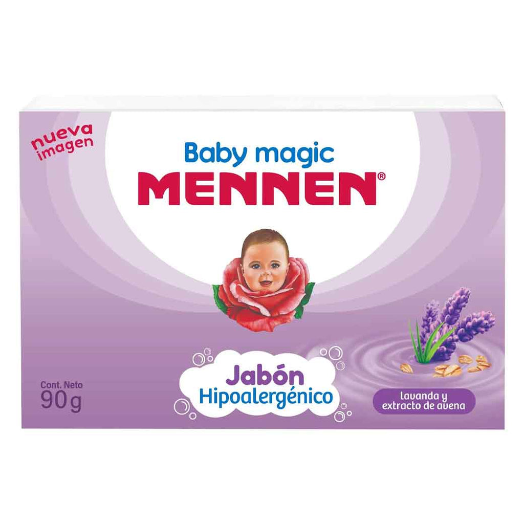 MENNEN JabonBabMagHipoLavan90g