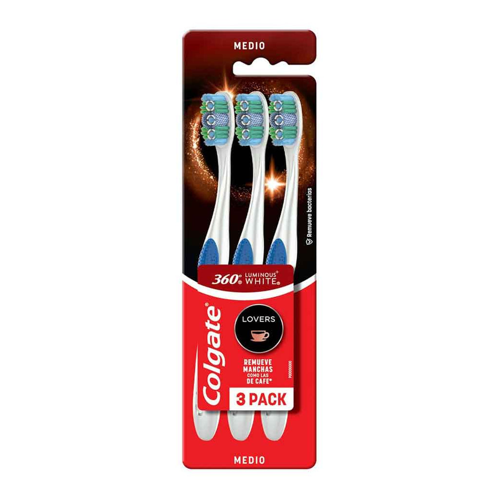 COLGATE Cepillos CoffeLove 3pk