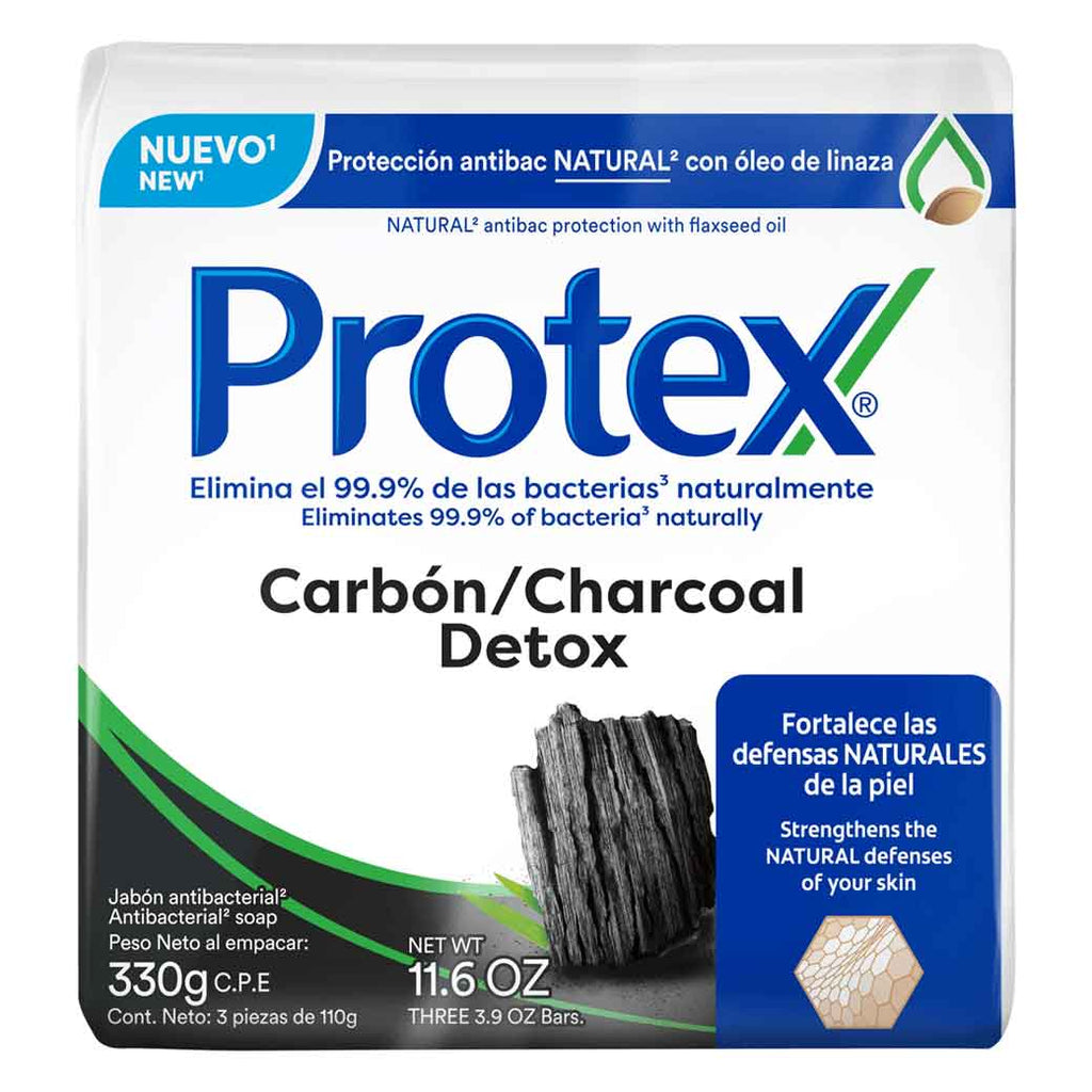 PROTEX Jabon Carbon 3Pk  110G