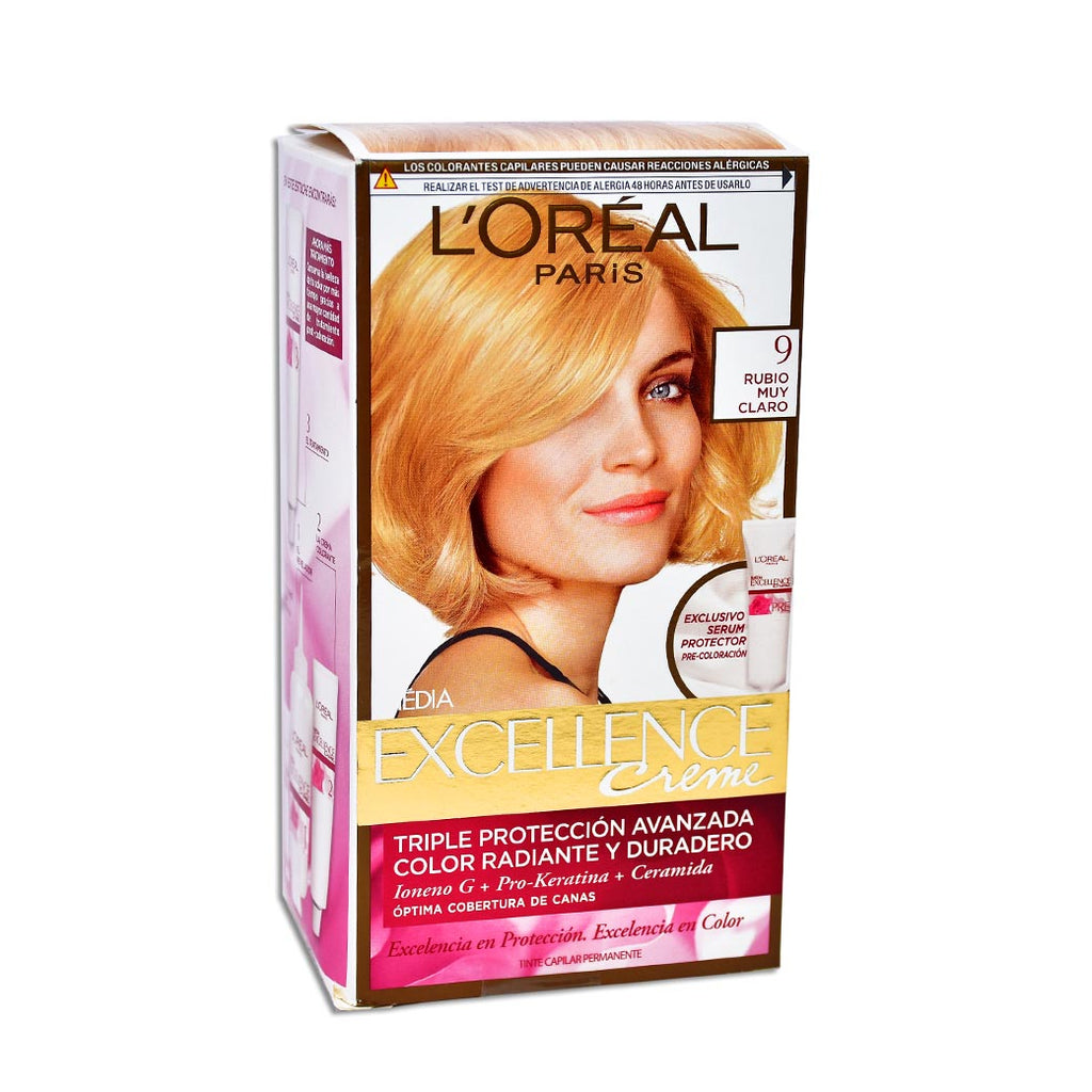 LOREAL Excellence Rubio Muy Claro 9