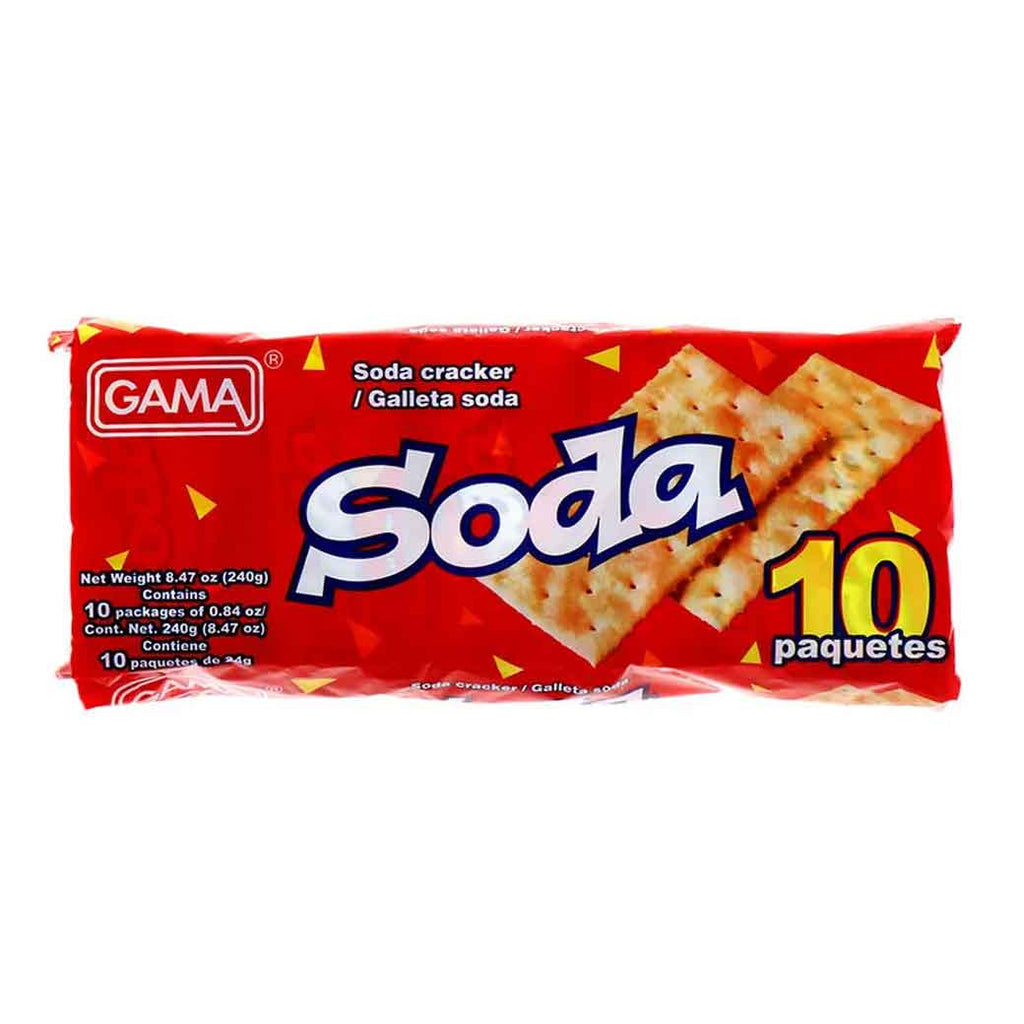 GAMA Galleta Soda Pk 10Und