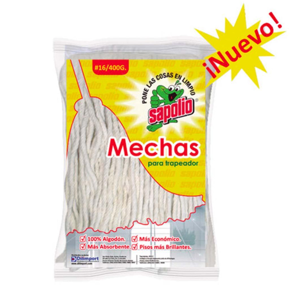 SAPOLIO Mecha Trapeador 400gms