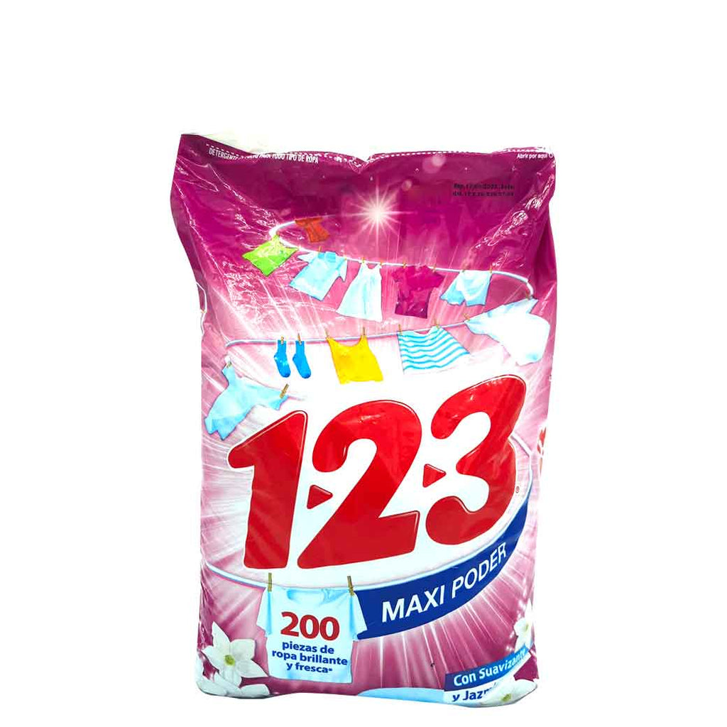 123 Detergente Jazmin 1500g
