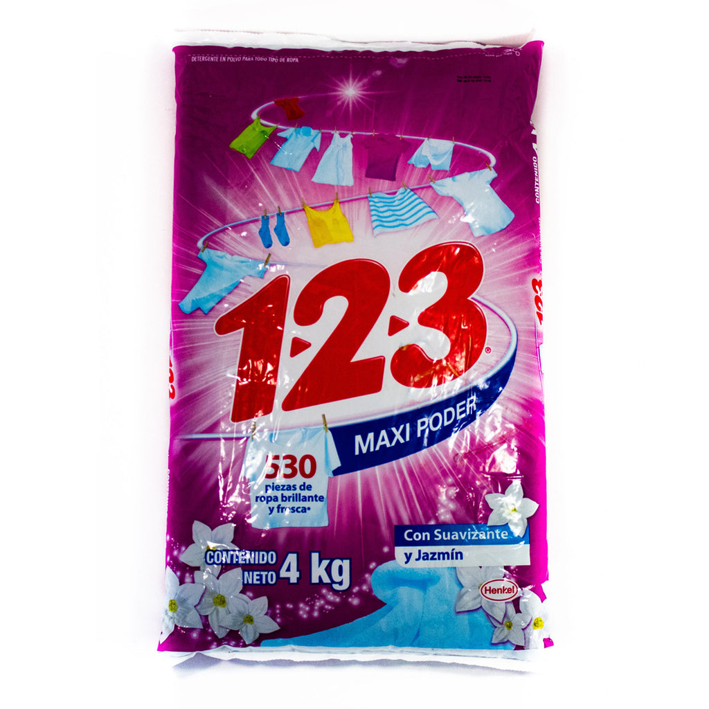 123 Detergente SuavisJazmin4kg