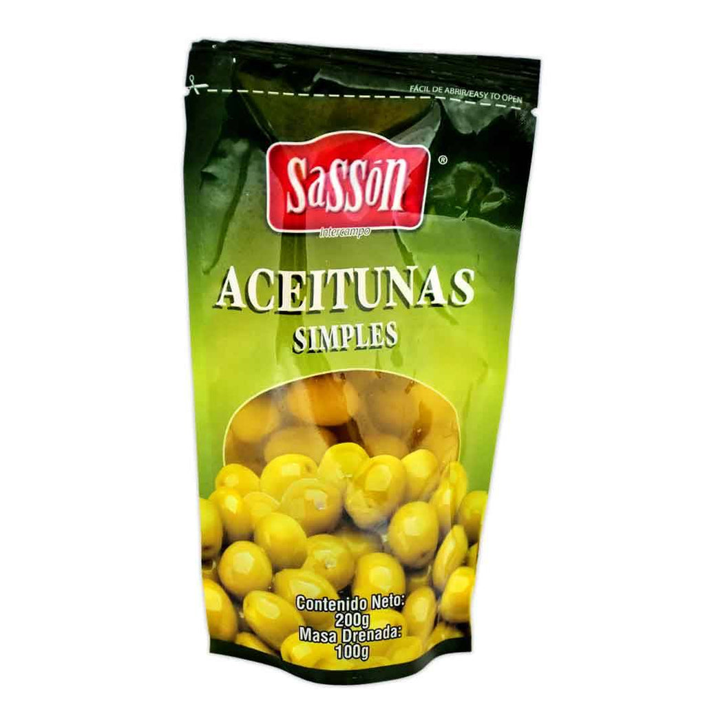 SASSON Aceitunas Simples 200g