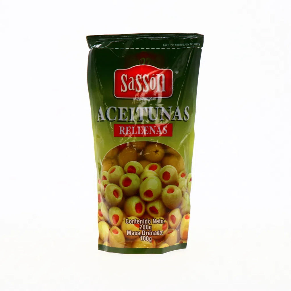 SASSON Aceitunas Rellenas 200g